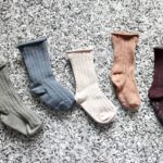 韓国子供服のリブソックス購入品:売り切れ続出の秋色ソックス!