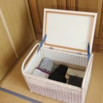 入院準備品はバッグやキャリーではなく「カゴボックス」で行く話。