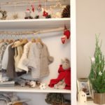 庭の植木でクリスマスツリーを作ってみた。