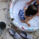 3coinsで購入した水遊びグッズ。