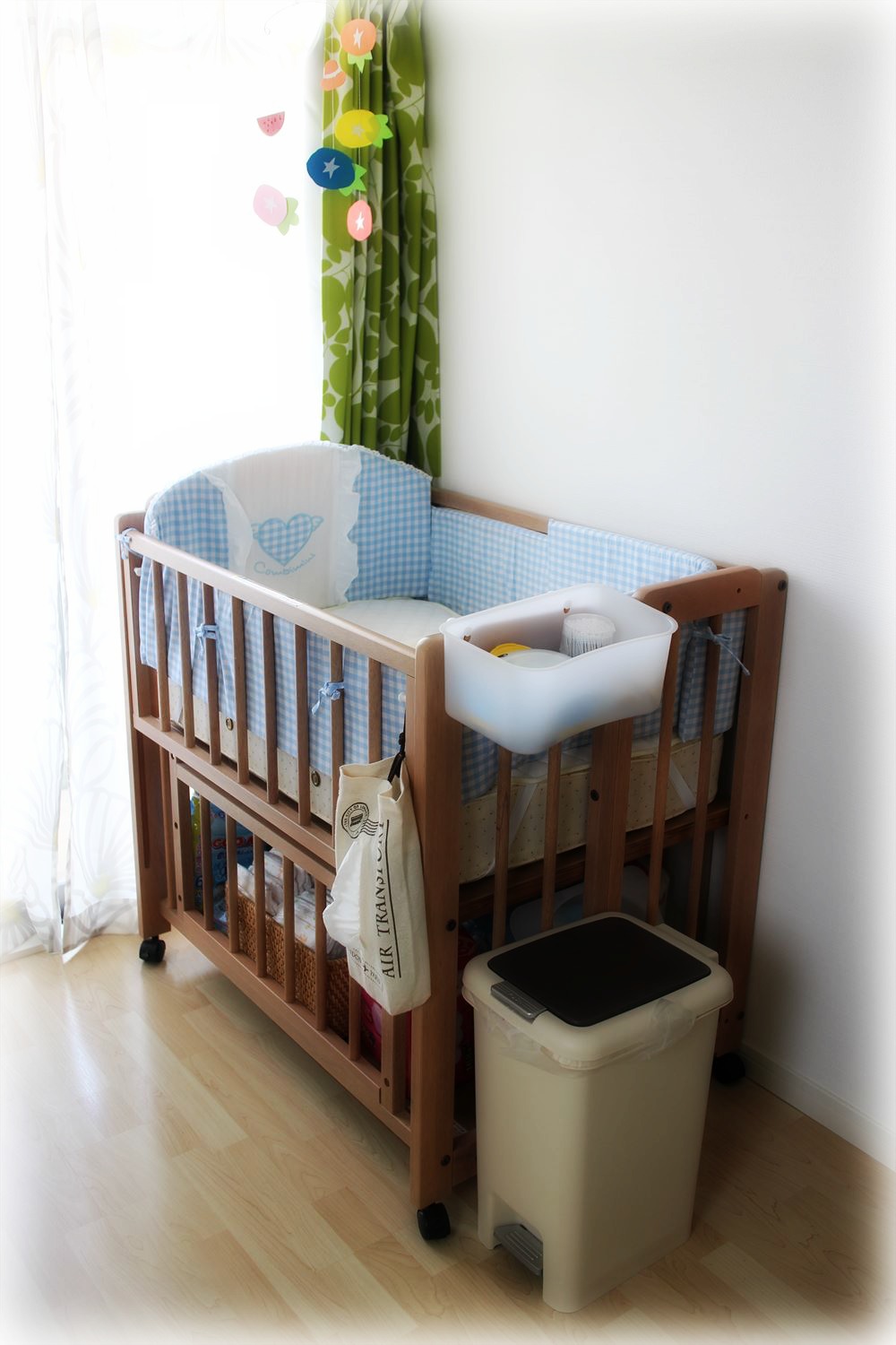 送料無料で安心 ベビー☺️ベビーベッド☺️赤ちゃんの寝具❤ベット❤使いやすい✨収納便利❤ 布団/毛布